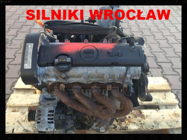 Двигатель в сборе SEAT IBIZA 1.4 16V BXW WROCLAW