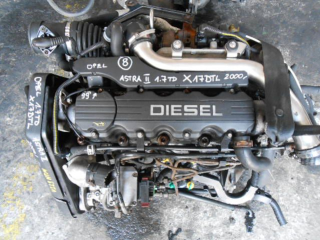 Двигатель OPEL 1.7 TD X17DTL ASTRA II G