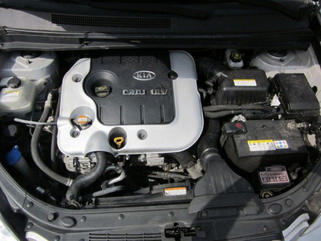 Двигатель Kia Carens III 07г. 2.0 CRDI 140 KM w машине