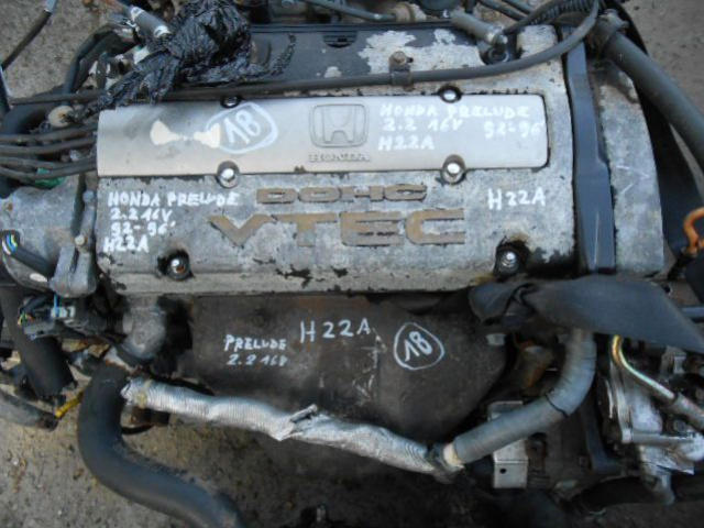 Двигатель HONDA PRELUDE 2.2 16V H22A VTEC