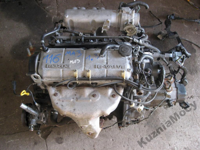 Mazda 323C 323F 323 94-98 двигатель 1.3 гаранти.91tys.km