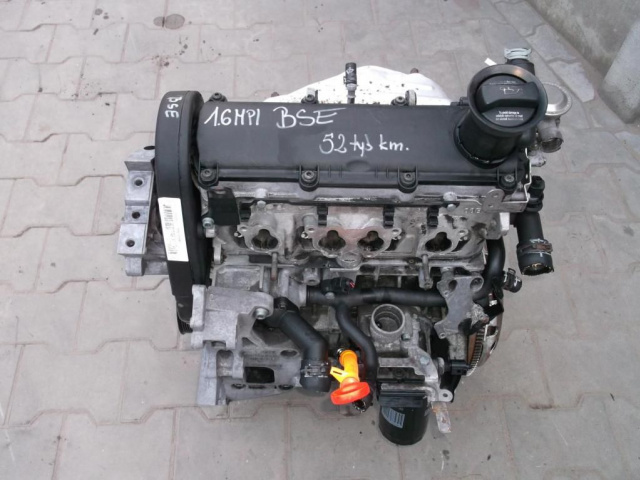 Двигатель BSE SEAT ALTEA 1.6 MPI 52 тыс KM -WYSYLKA-