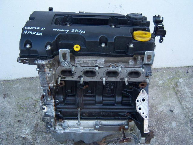 Двигатель OPEL 1.4 B A14XER 100 KM CORSA D MERIVA