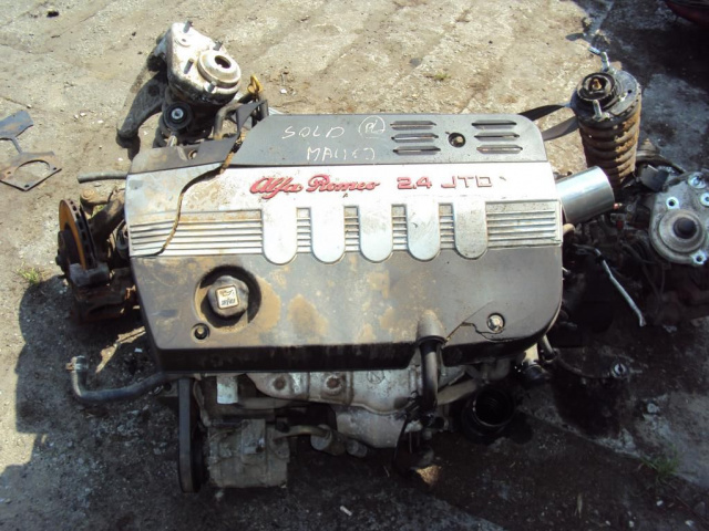 Двигатель + навесное оборудование Alfa Romeo 156 166 2.4 JTD