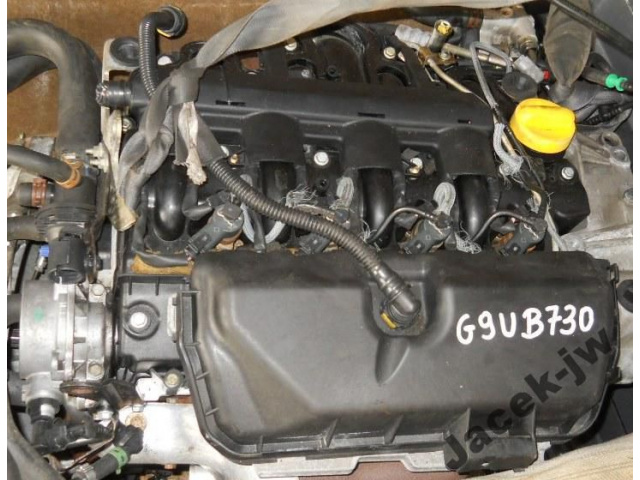 Двигатель Opel Vivaro 2, 5 CDTi DCi G9U B730 08г. в сборе