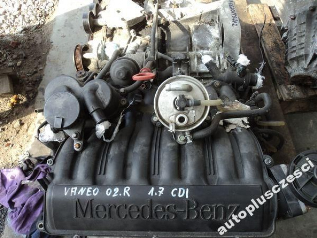 MERCEDES VANEO 02г..1.7 CDI двигатель A6680102505