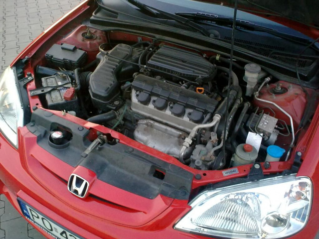 Двигатель Honda Civic Coupe 1.7 год 01-05 (D17A2)