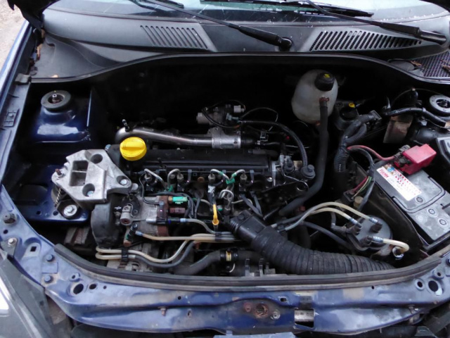 Двигатель Renault Clio 1.5 dci 2007г. 117000 км. w машине