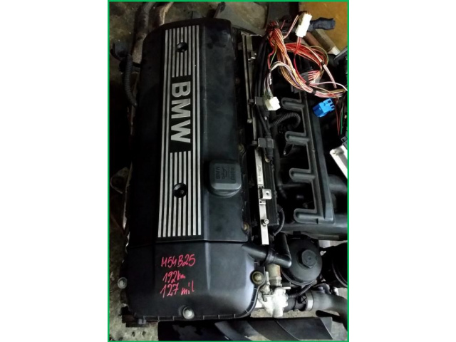 Двигатель M54B25 192 KM BMW E39 E46 525i голый без навесного оборудования