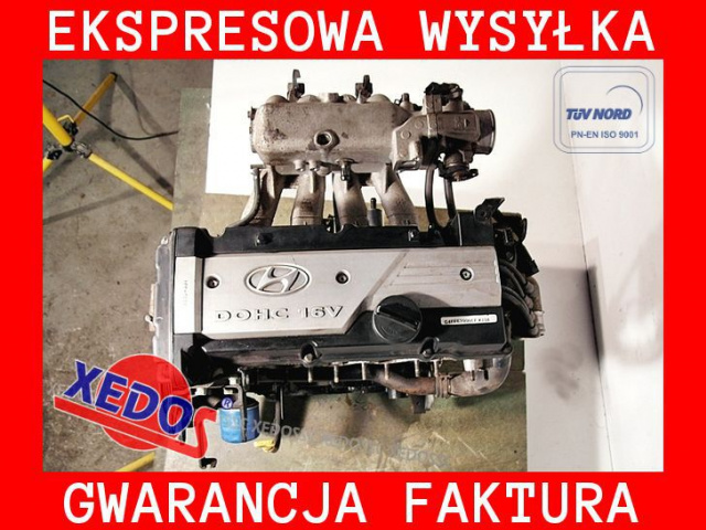 Двигатель HYUNDAI GETZ 06 1.4 16V G4EE 97KM гарантия