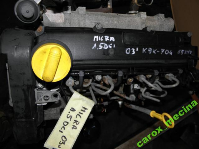 NISSAN MICRA 1.5 DCI 03г.. двигатель K9K 704 форсунки