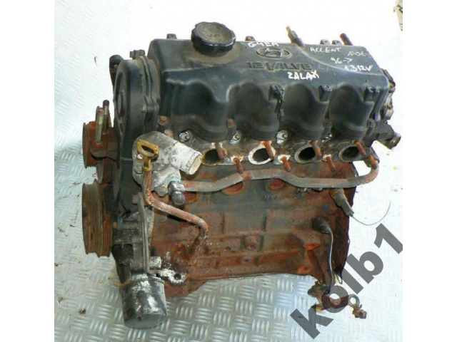 Hyundai Accent 96- 1.3 12v G4EA двигатель BIELSKO