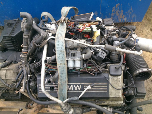 Двигатель BMW M62B35 735 E38 V8 в сборе EWS wiazki