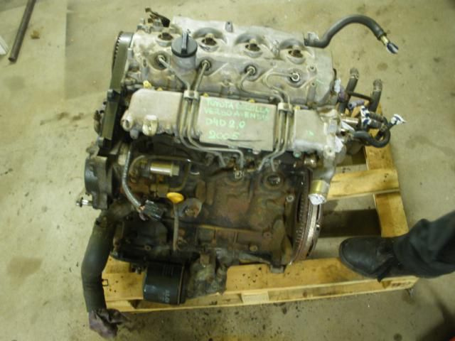 Двигатель TOYOTA VERSO AVENSIS D4D 05' 116 л.с. 1CD