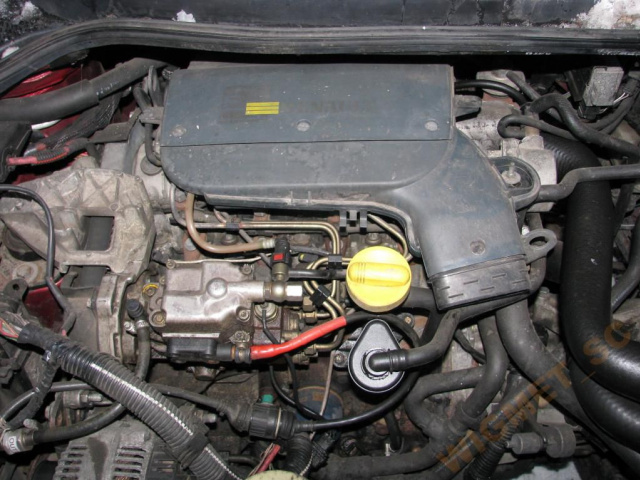Renault Scenic Kangoo Megane 1.9 dti двигатель в сборе
