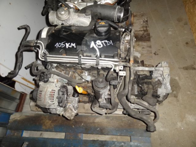 Двигатель в сборе VW CADDY 1, 9 TDI 105 л.с. + коробка передач