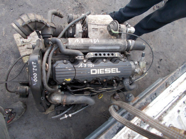 Двигатель OPEL ASTRA I F 1.7 TD