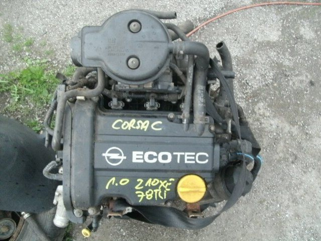 Двигатель OPEL CORSA C, AGILA 1, 0 12V, Z10XE 78 тыс KM