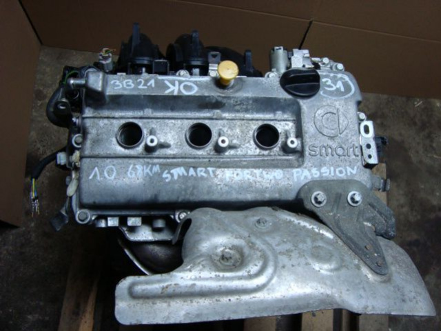 Двигатель 1, 0 SMART 1.0 3B21 999 FORTWO COUPE