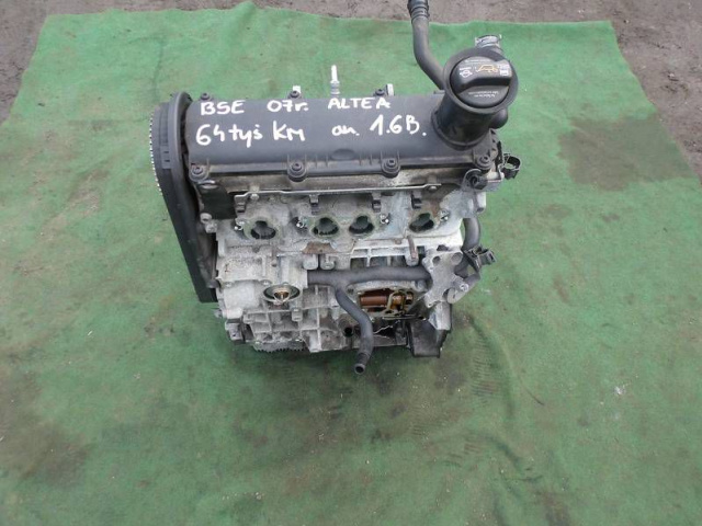 Двигатель BSE SEAT ALTEA A3 8P 1.6 бензин 64TYS.KM