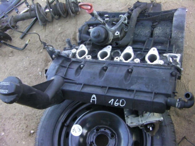 Двигатель голый без навесного оборудования MERCEDES A 160 1.6B 98г.