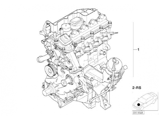 Двигатель BMW E46 318 1.8 2.0 d 116 KM M47N EU72 EU71