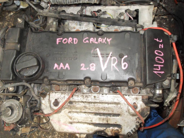 Двигатель FORD GALAXY 2.8 VR6 бензин модель:AAA