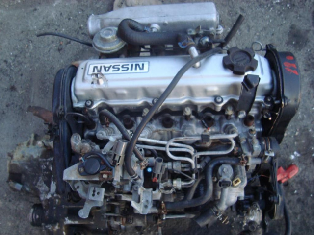 Nissan sunny 1.7 D двигатель коробка передач в сборе