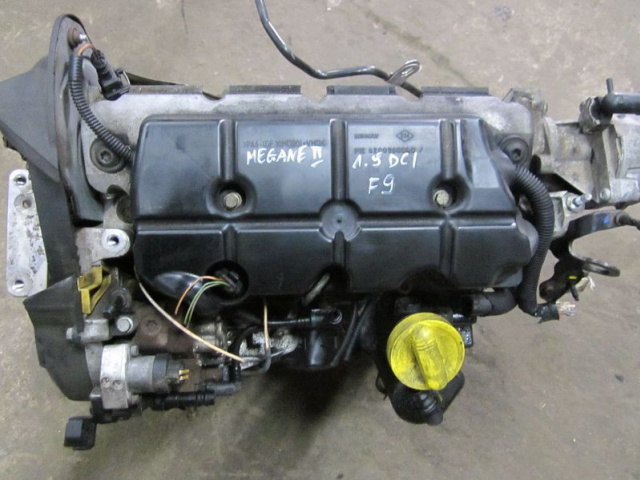 RENAULT MEGANE II 1.9 DCI двигатель F9 SCENIC 2