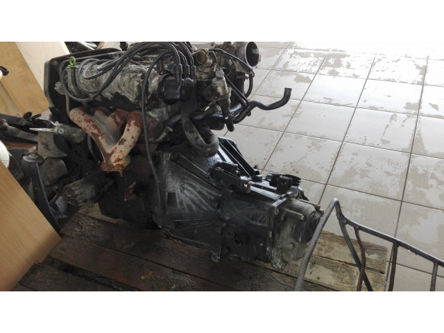 В сборе двигатель + коробка передач FIAT 2.0 8v DOHC Tempra Tipo