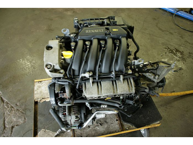 RENAULT LAGUNA двигатель 1.6 16V K4M F 7/20 в сборе