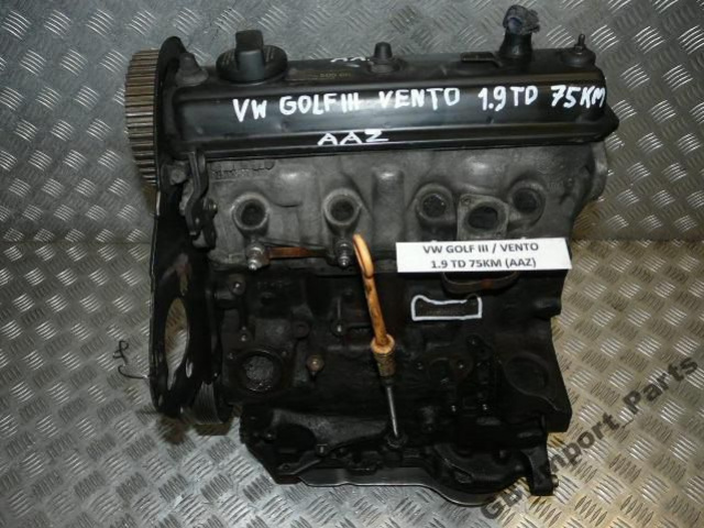 @ VW GOLF III VENTO 1.9 TD 75KM двигатель AAZ F-VAT
