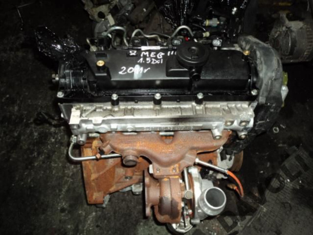 Двигатель 1.5dci K9K J836 DACIA DUSTER LOGAN SANDERO