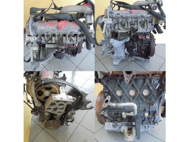 Двигатель F9QT754 Renault Trafic 1.9DCi F9K