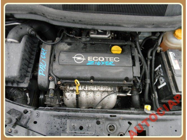 OPEL ZAFIRA B 08г. 1.6 16V двигатель Z16XER 78TYS KLP