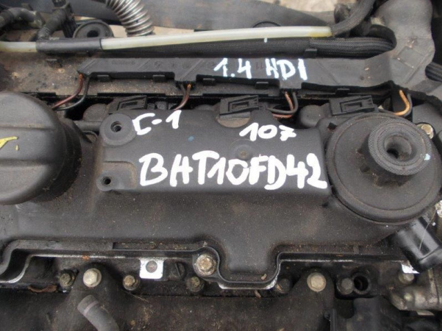 Двигатель BHT Citroen C1 Peugeot 107 1.4HDI