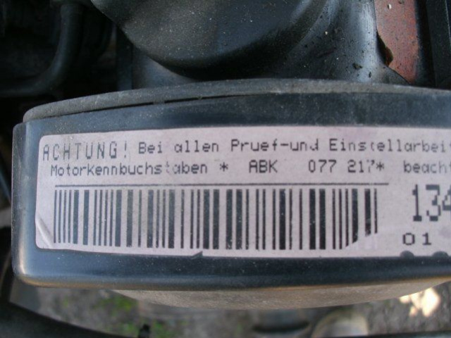 Двигатель ABK AUDI B4 2.0 115 л.с.