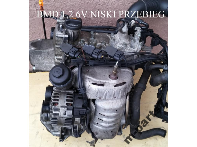 Двигатель в сборе 1, 2 6V BMD SEAT IBIZA 70 тыс KM