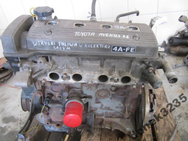 Двигатель TOYOTA AVENSIS 1.6 16V 4A-FE 98