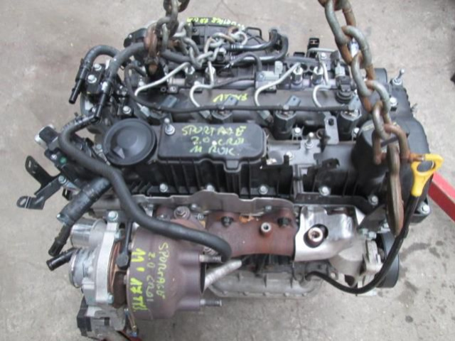 Двигатель голый 17 тыс. KM KIA SPORTAGE IX 35 2.0 CRDI