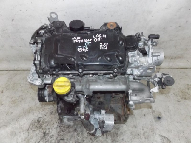 Двигатель без навесного оборудования RENAULT LAGUNA III 2.0 DCI M9R G742