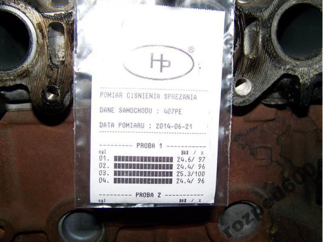 CITROEN C4 PICASSO 2.0 HDI двигатель RHR RHJ 136KM