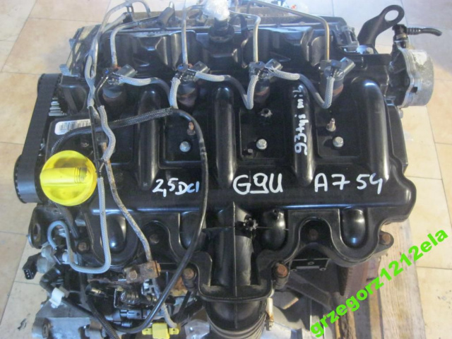 Двигатель G9U A754 2.5 dci RENAULT TRAFIC VIVARO 05г.