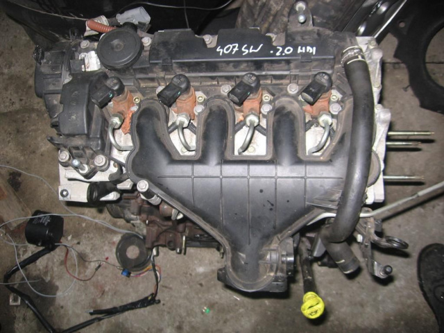 Двигатель без навесного оборудования PEUGEOT 407 SW 2.0 HDI 2005г.