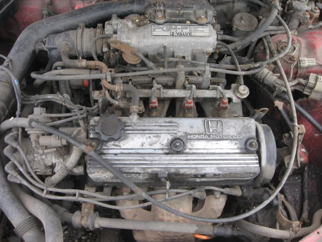 Двигатель ze коробка передач в сборе 1, 6 бензин honda 1992r