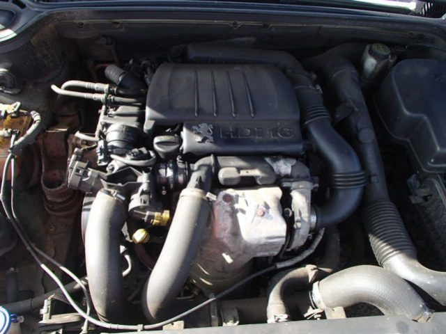 Двигатель в сборе 1, 6 HDI PEUGEOT 207 307 407 Отличное состояние