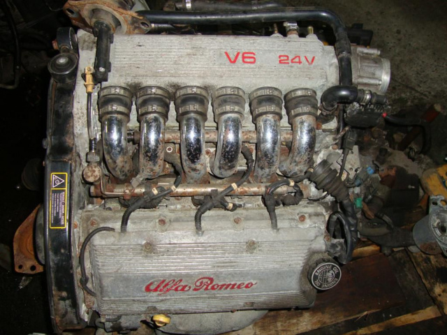 Alfa Romeo 2.5v6 двигатель в сборе состояние отличное 156 166