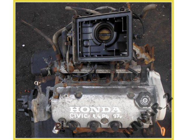 HONDA CIVIC VI 1.4 16V двигатель в сборе D14A4