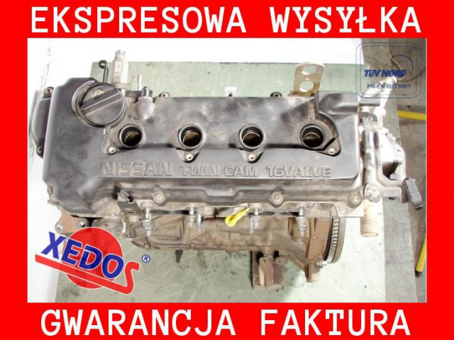 Двигатель NISSAN PRIMERA P11 01 1.6 16V QG16DE 106KM