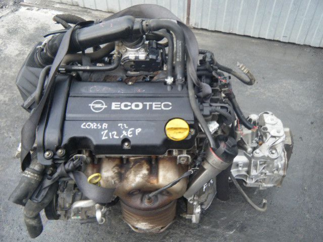 OPEL CORSA C D AGILA 1.2 16V Z12XEP двигатель =RADOM
